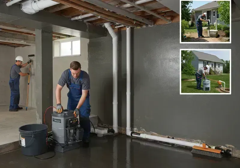 Basement Waterproofing and Flood Prevention process in Oakville, MO